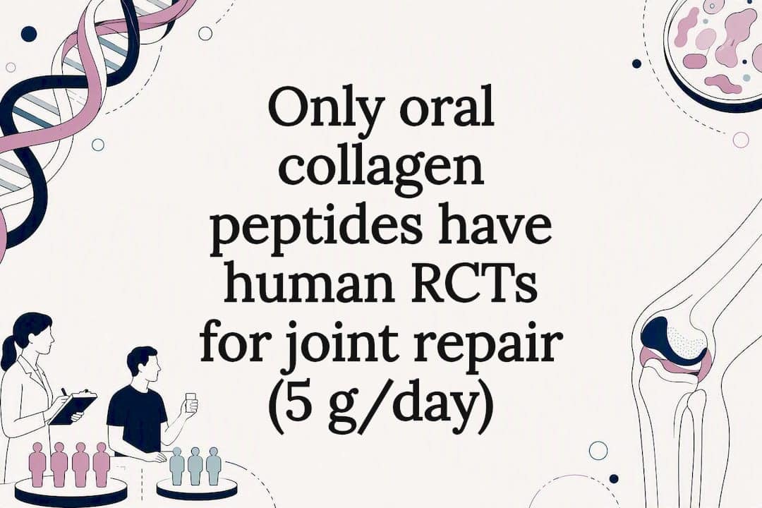Decorative collagen and clinical evidence title card