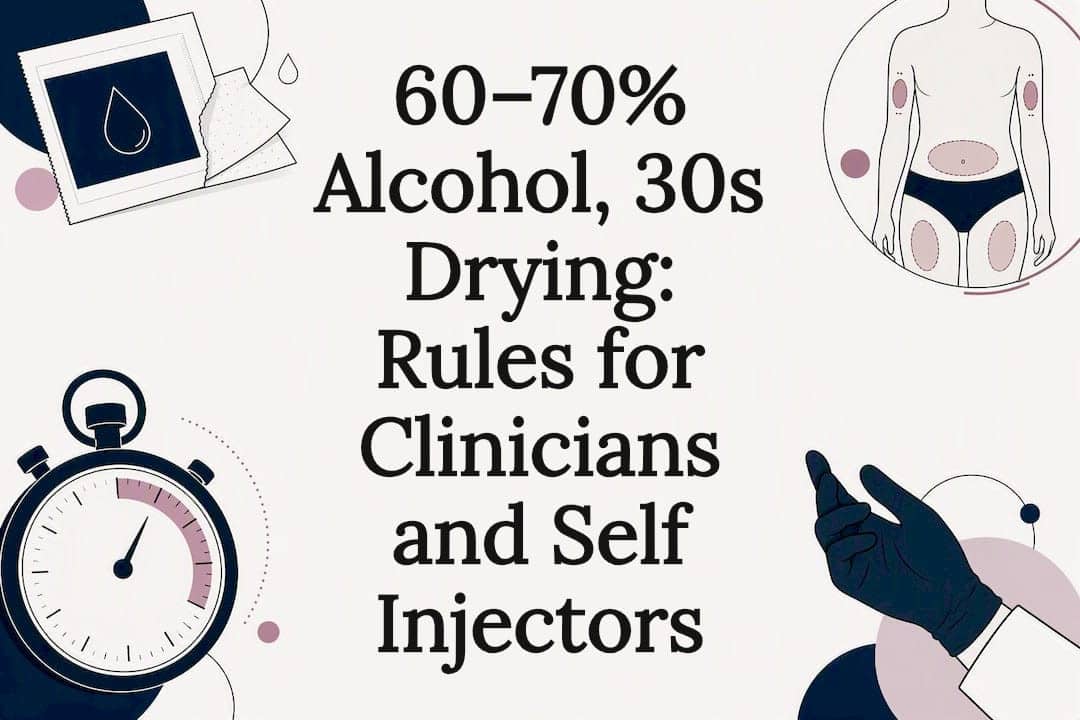 Alcohol injection safety title card