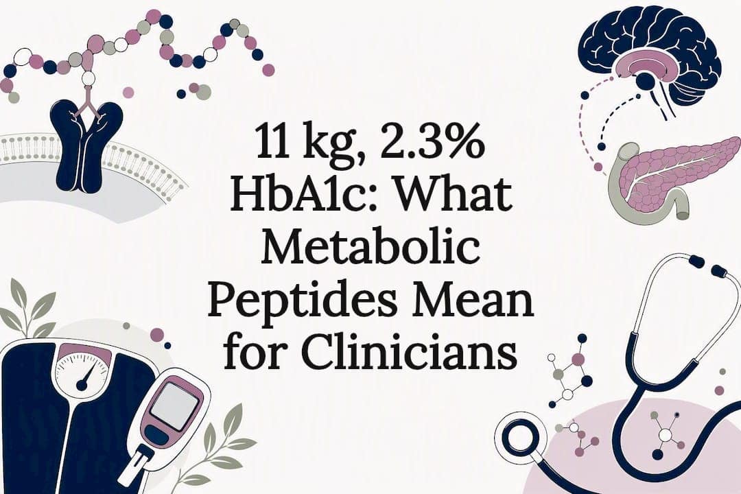 Metabolic peptide clinical article title card