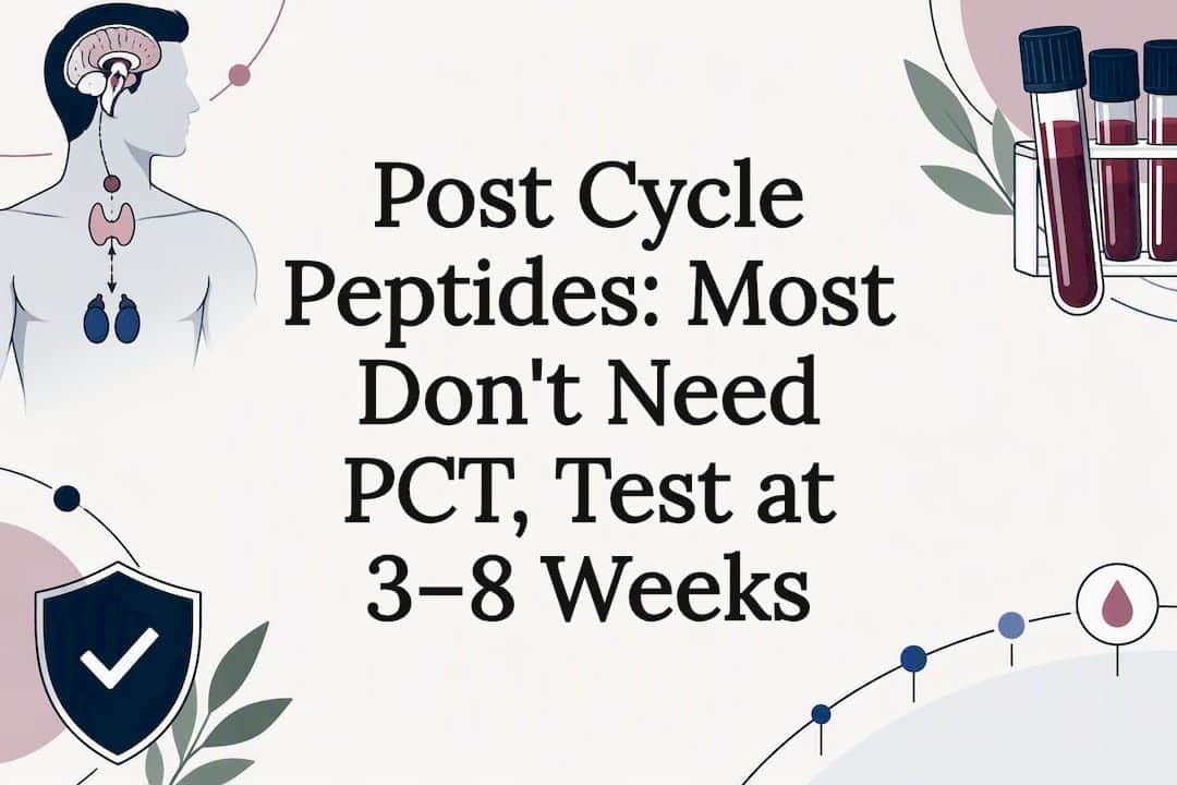 Decorative peptide recovery title card