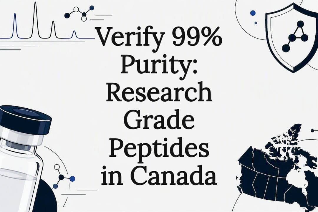 Decorative peptide purity title card