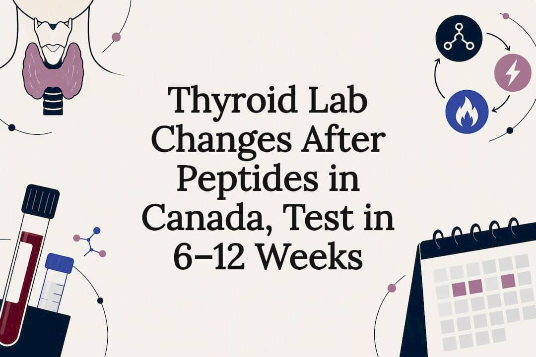 Thyroid and laboratory title card illustration