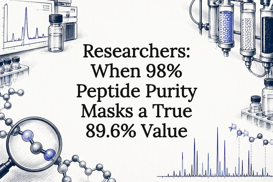 Peptide purity analysis title card