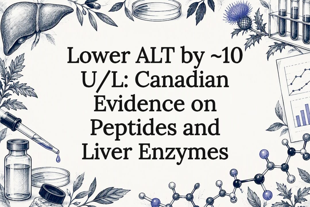 Decorative peptides and liver title card