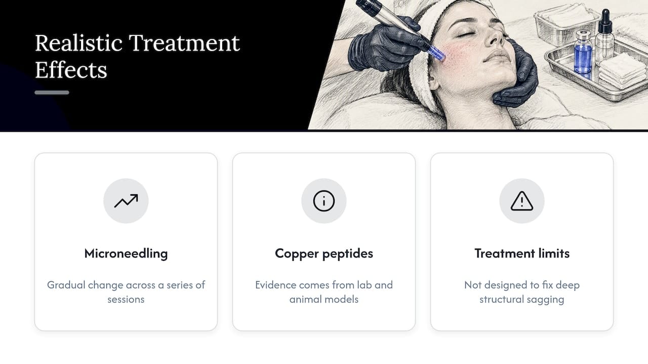 What can copper peptides realistically add to your results? — overview diagram