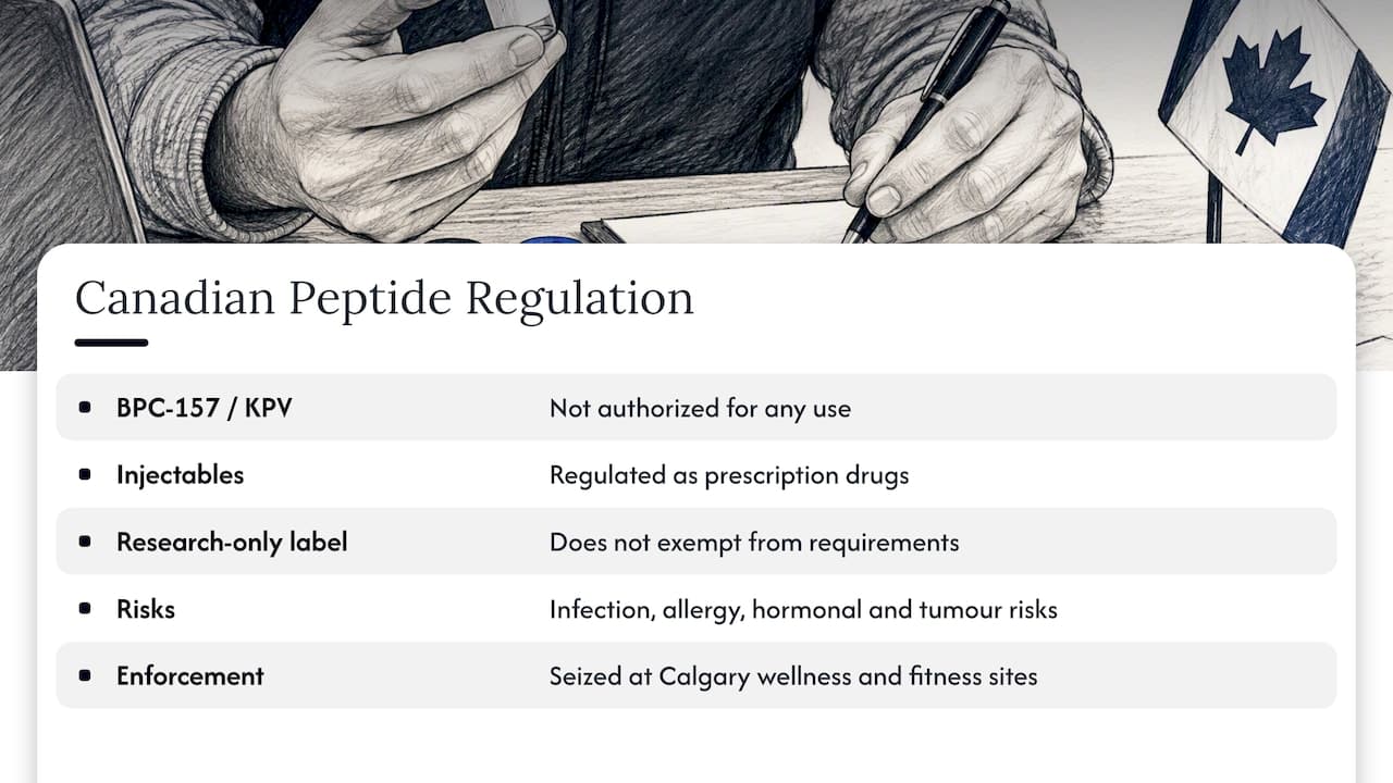 The legal picture in Canada — overview diagram